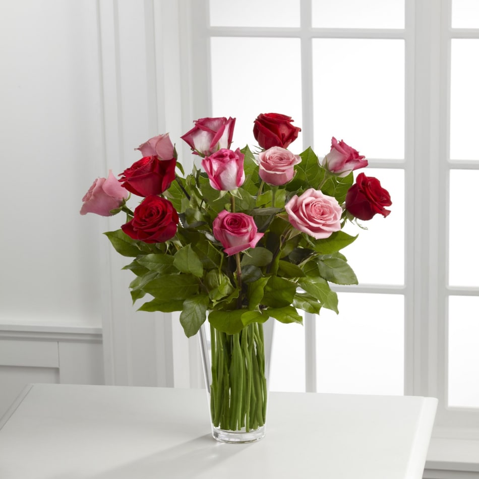 The True Romance Rose Bouquet by FTD VASE INCLUDED: Order Flowers ...