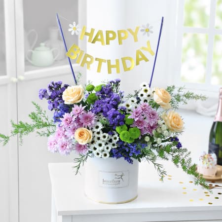 Happy Birthday Cake Wishes With Flowers | Best Wishes