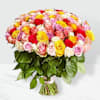 100 Mixed Roses Bunch Online