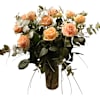 12 Pink roses Online
