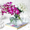 Assorted Flowers in Globe Vase (33 Stems) Online