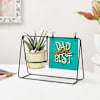 Best Dad Personalized Polaroid With Swing Planter Online