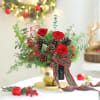 Blooming Christmas in Rose Gold Vase Online