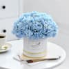 Gift Blue Beauty Flower Box