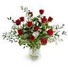 Bouquet with 12 red roses Online