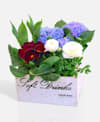 Box with spring plants Online