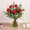 Cinque rose rosse Online