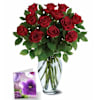 Dozen Roses n Card Online