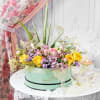 Gift Enchanted Floral Garden in Green Box for Mom