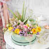 Enchanted Floral Garden in Green Box for Mom Online