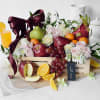 Fresh Flowers & Fruits Hamper Online