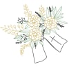 Funeral Sheaf with Ribbon Online