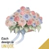 Funeral Sympathy Bouquet with ribbon Online