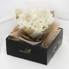 Gift Heavenly 25 White Roses Hand Tied