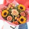Joyful Autumn Sunflower Bouquet. Online