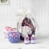 Gift Lavender Love Rakhi Gift Hamper for Sister