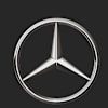 Gift Mercedes Logo Card