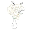 Mixed Cut Flowers in multi colours Online