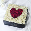 Premium Roses in Heart Arrangement Online