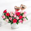 Rosy Delight Arrangement Online