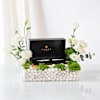 Gift Serene Floral Arrangement With Premium Pen