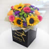 Buy Sunflower Delight Hand-tied