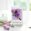 Thank You Dried Flowers Card Online