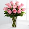 The Long Stem Pink Rose Bouquet by FTD Online