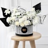Buy Timeless Elegance: Flowers And Fragrance Combo