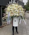 Vertical Cylindrical Box Bouquet Online