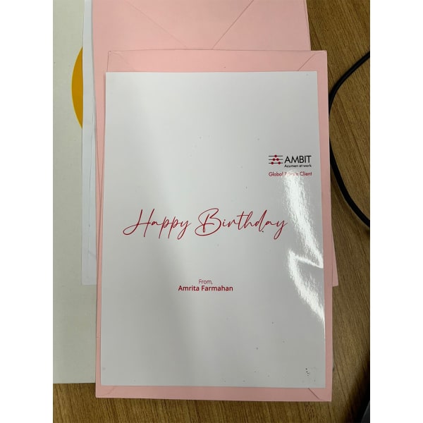 Ambit Greeting Card