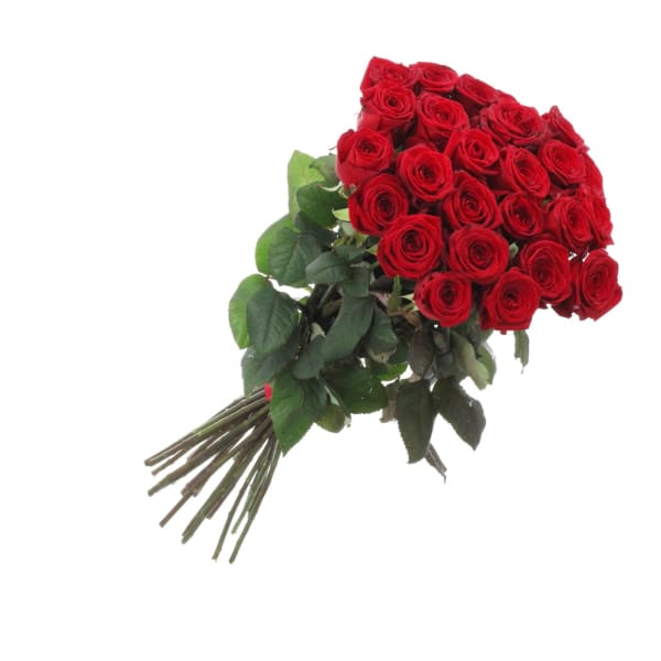 Bunch of 21 Red Roses: Order Flowers Online | Interflora India