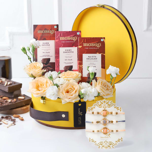 Choco Extravagance Rakhi Hamper