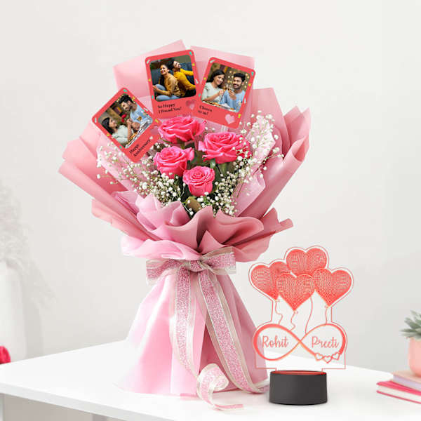 Endless Love Personalized Anniversary Gift Combo