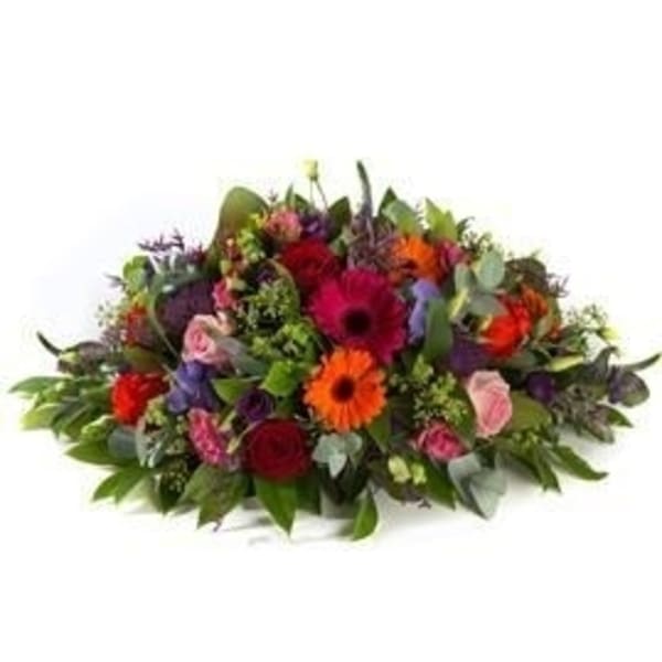 Funeral arrangement oval Order Flowers Online Interflora India