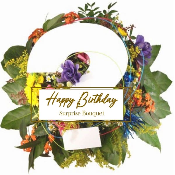 Happy Birthday Style Bouquet Order Flowers Online Interflora India