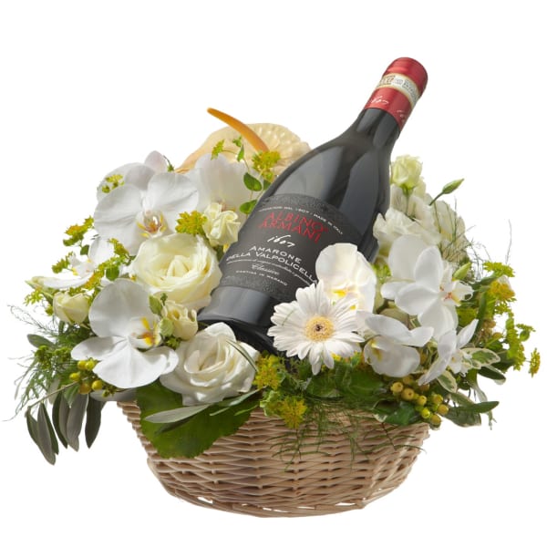 Mediterranean Dream with Amarone Albino Armani DOCG 75cl : Order Flowers  Online | Interflora India