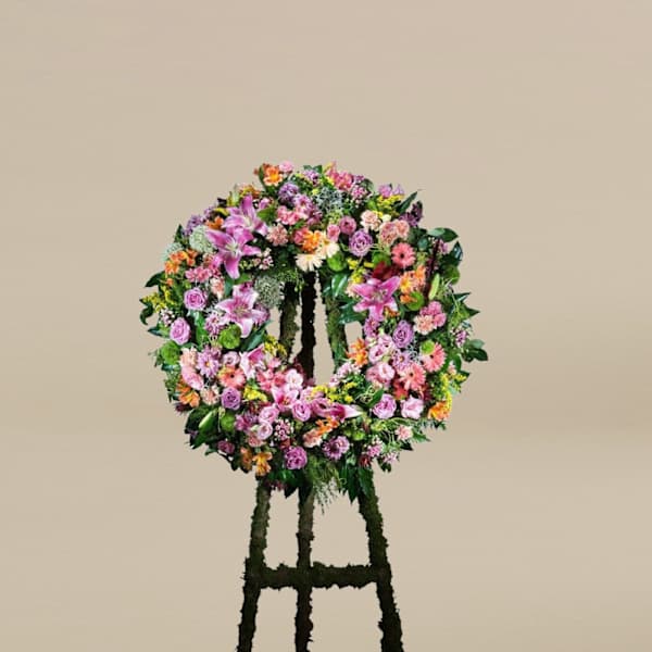 Multicolor Classic Wreath