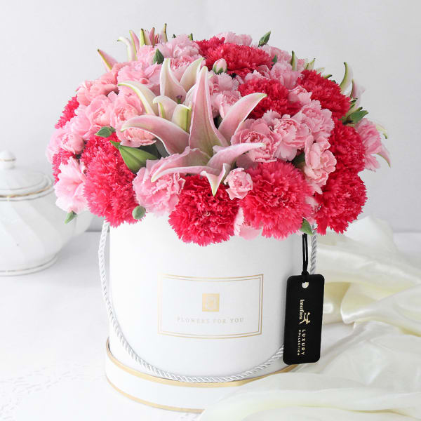 Perfect Pink Arrangement: Order Birthday Flowers Online | Interflora India