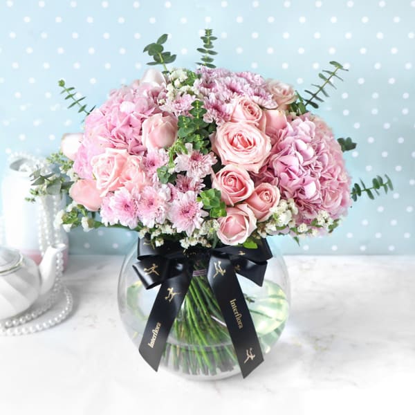 Pink Extravaganza Flower Arrangement