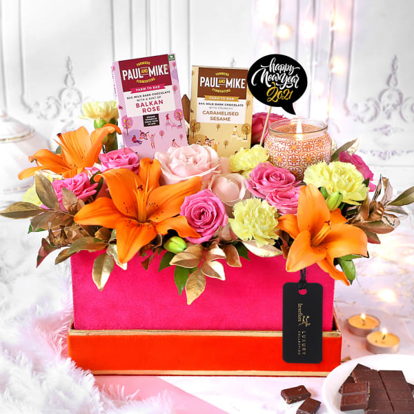 Pop and Splendour New Year Gift Hamper