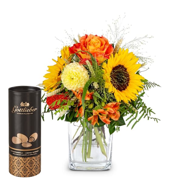 Smiley with Gottlieber cocoa almonds