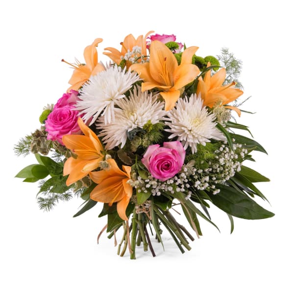 Spring Bouquet with Anastasias and Lilies