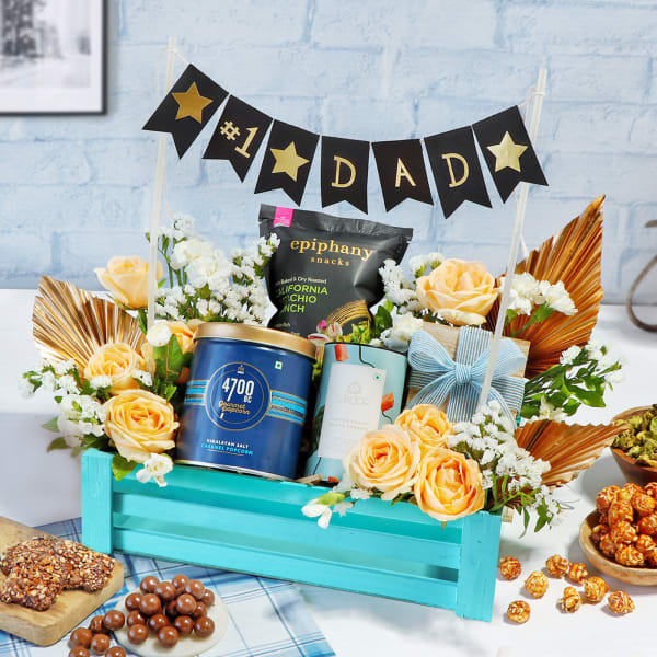 Tasteful Delight Hamper for Dad