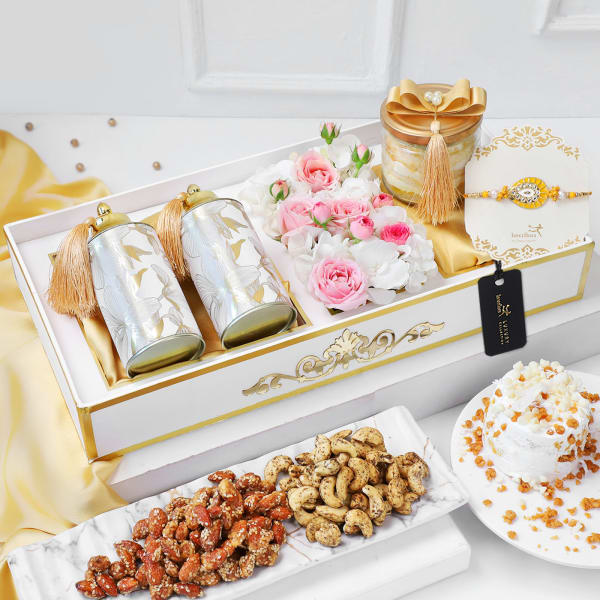 The Golden Paradise Rakhi Hamper