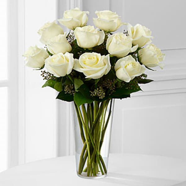 The White Rose Bouquet by FTD