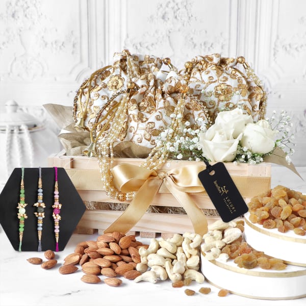 Touch of Gold Rakhi Hamper