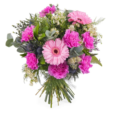 Bouquet of carnations and gerbera daisies: Order Flowers Online |  Interflora India