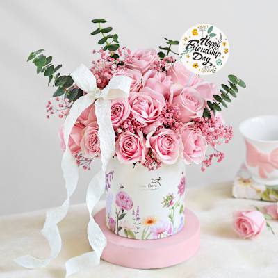 Pastel Petals for Friendship Day Order Flowers Online