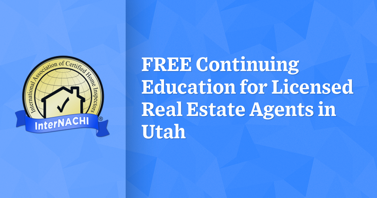 FREE Continuing Education for Licensed Real Estate Agents in Utah